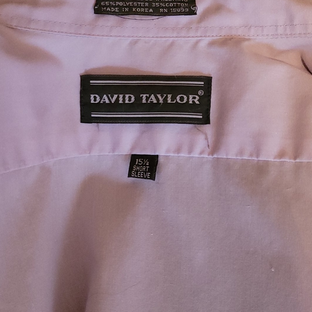 David Taylor mens shirt